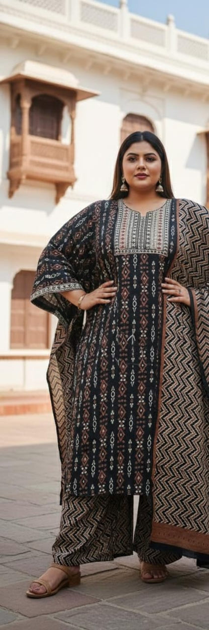 Plus Size Salwar Set00099