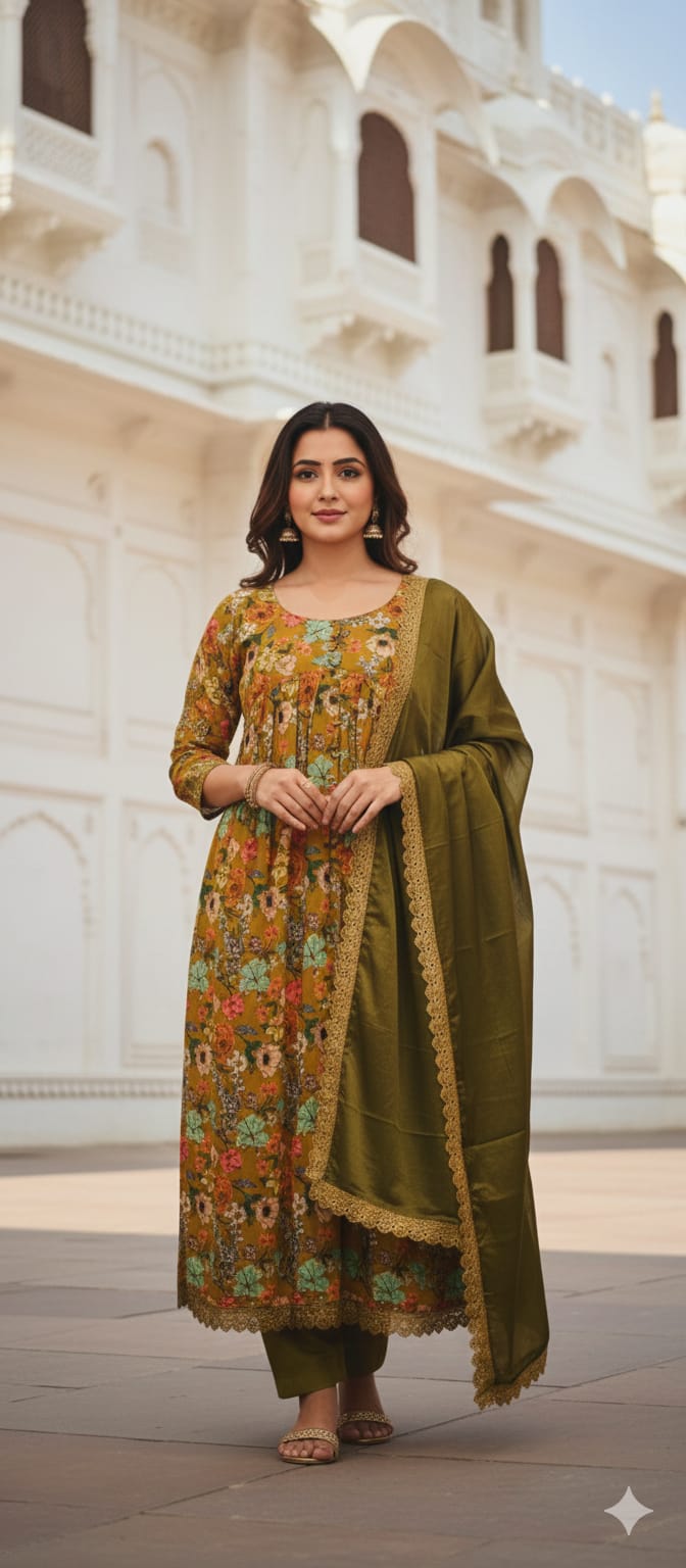 Salwar Set yellow