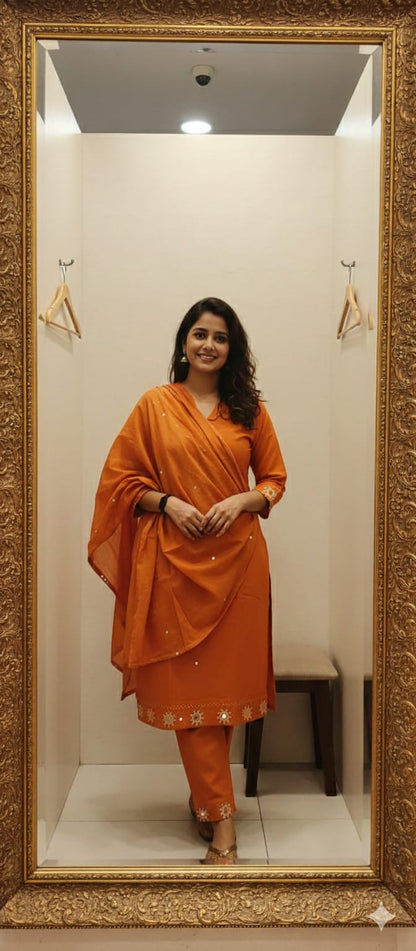 Mirror Work Salwar Set