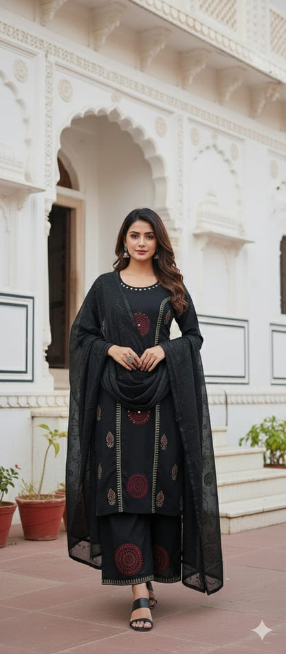 Salwar Set Mirror Work 123
