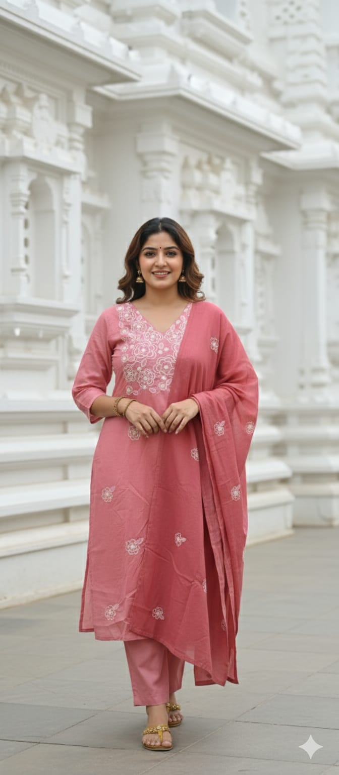 Salwar Set Flower Printed 67688