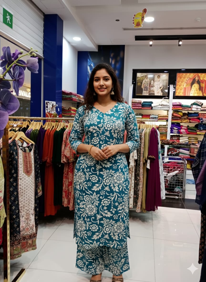 Cord Set 26558 Beach Printed RF