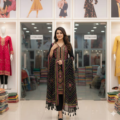 Kafthan Salwar Set 0020099