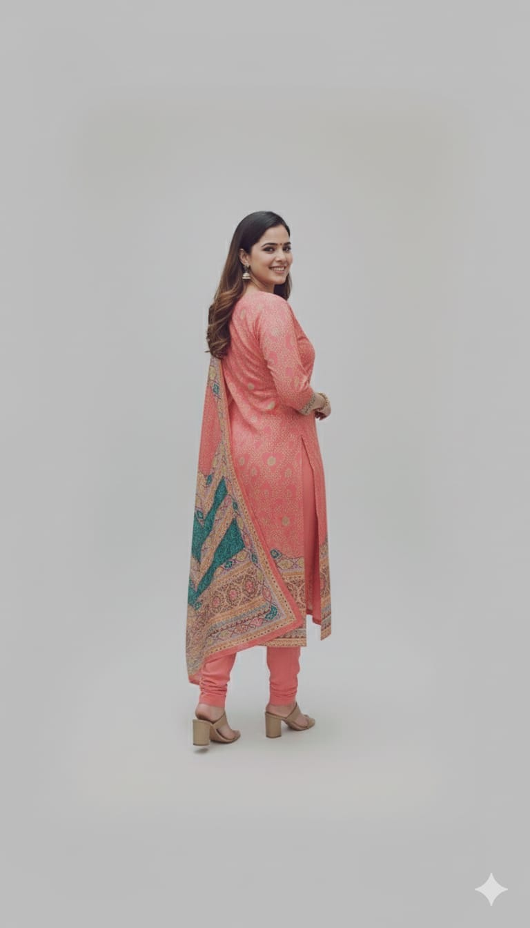 Orange Salwar Set 00099200