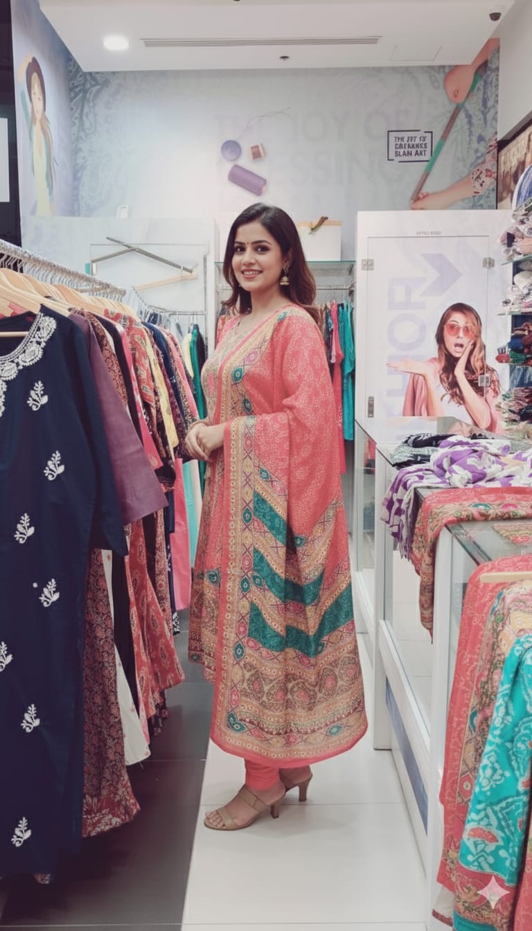 Orange Salwar Set 00099200