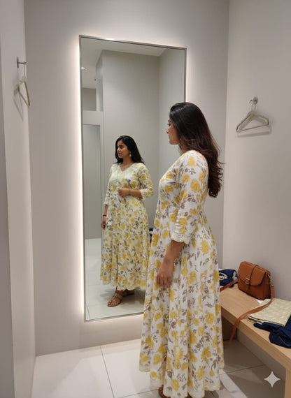 Women Printed Single  Kurta 11001