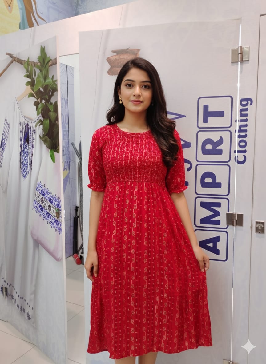 Single Kurta Printed 0055