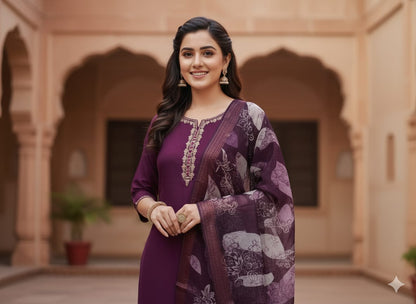 Salwar Set Mirror Work 00109
