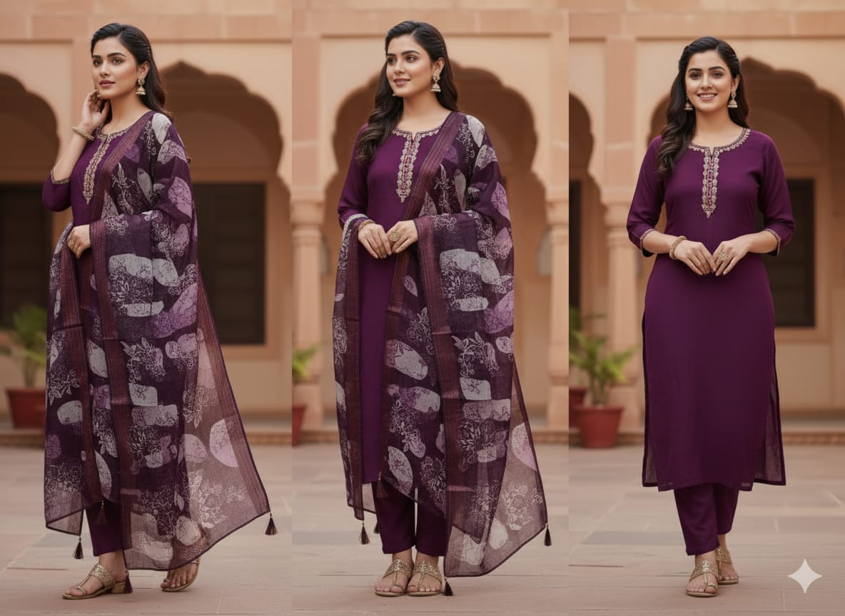 Salwar Set Mirror Work 00109