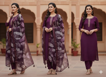 Salwar Set Mirror Work 00109