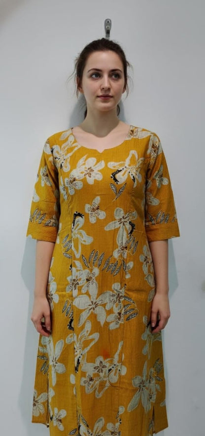 Feeding Top Yellow Printed 0069