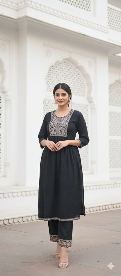 Salwar Set BlACK 333639