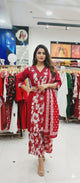 Red  Salwar Set