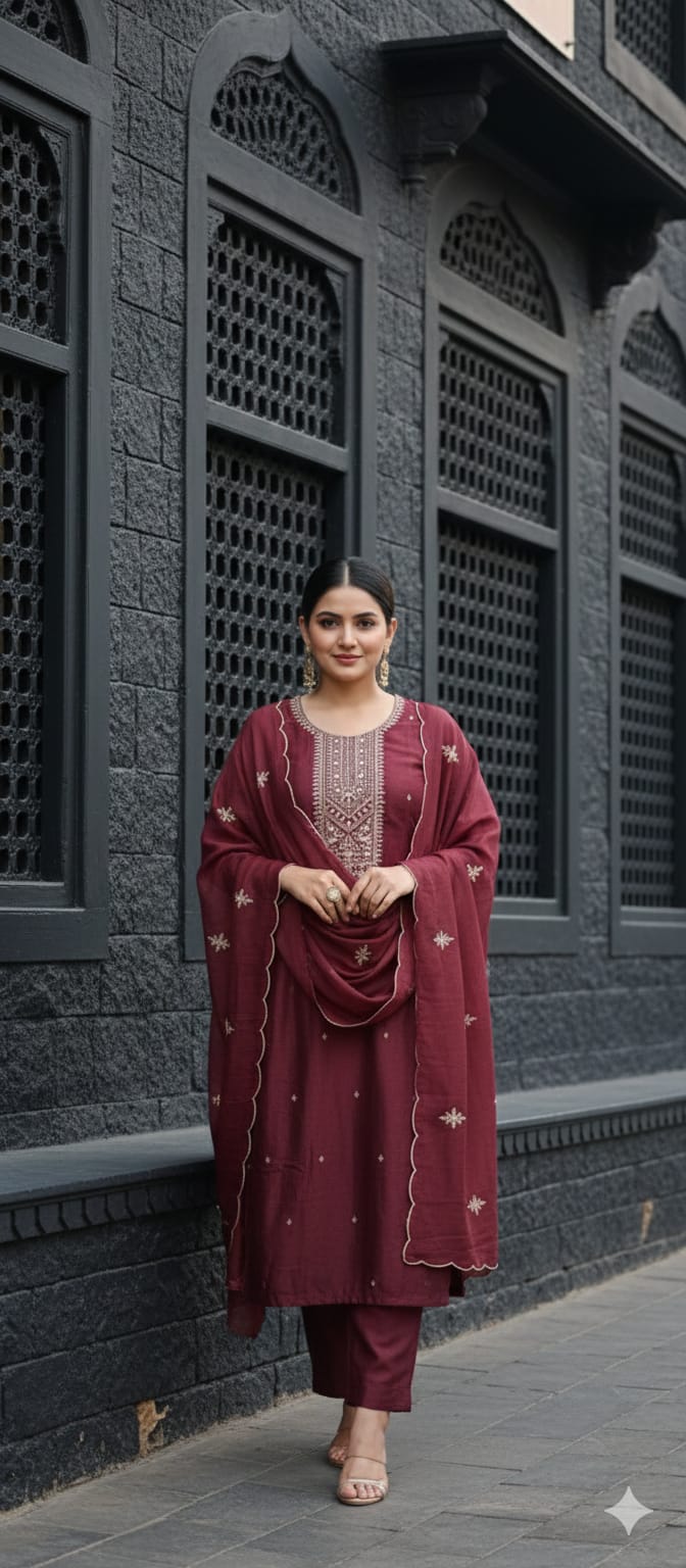 Salwar Set Silk