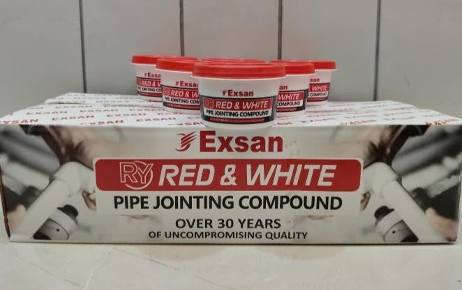 Exsan Red & White - Non-Hardening Pipe Jointing Compound