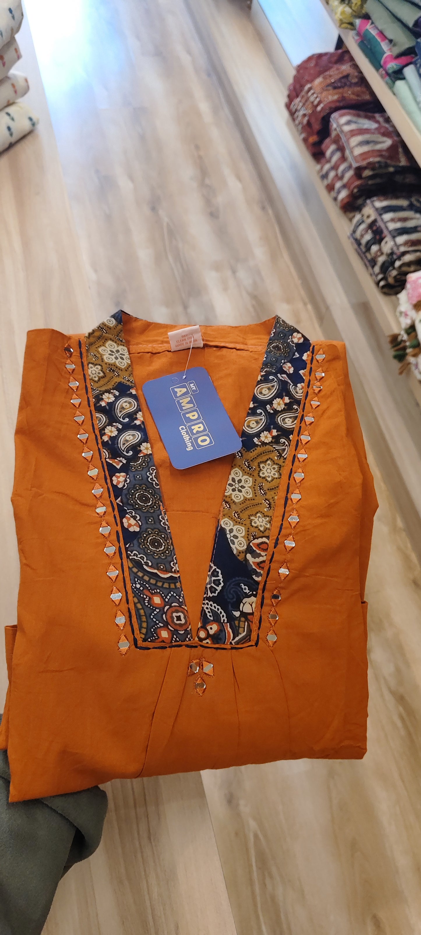 Salwar Set Orange