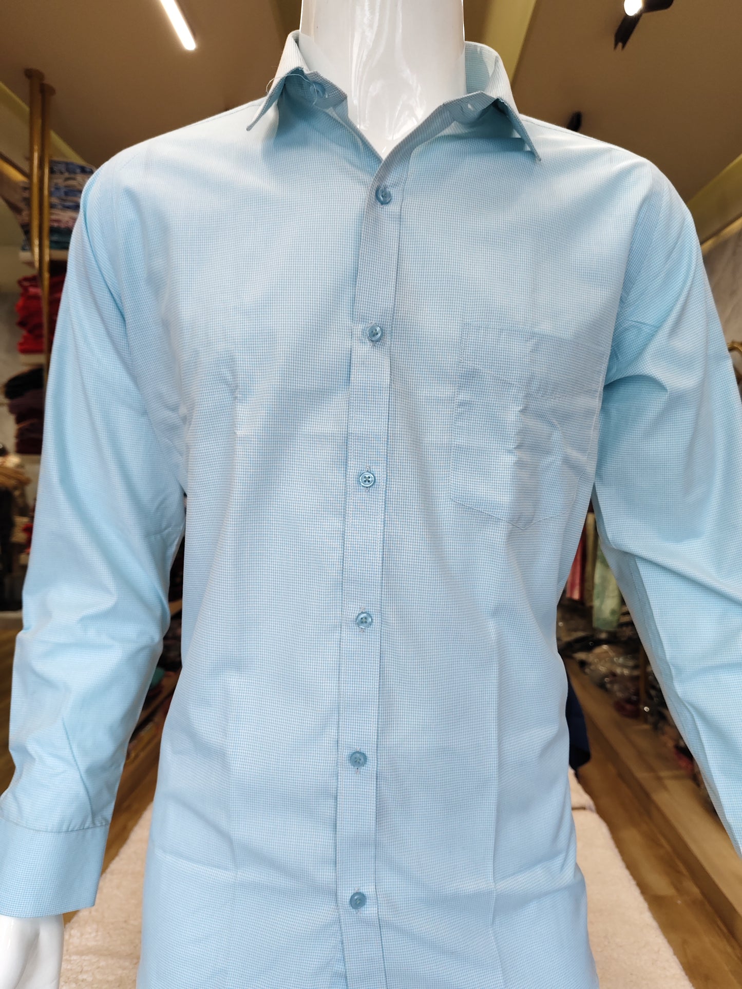 Men's wear cotton full sleeve with premium shirt.