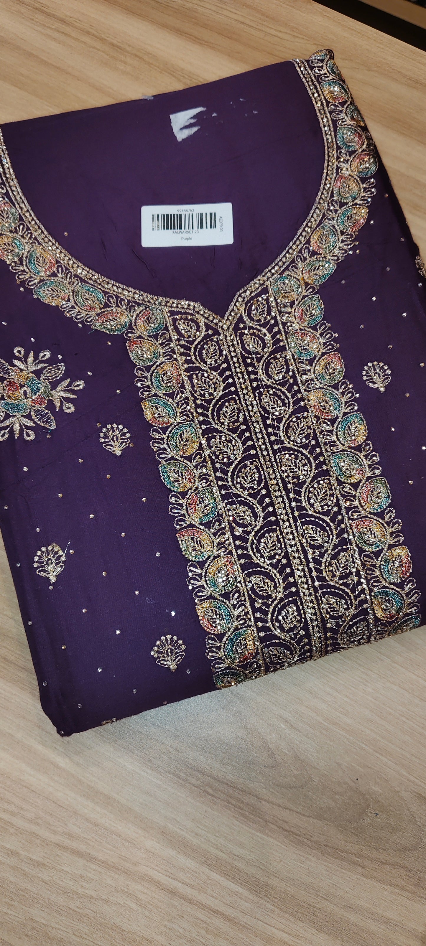 SALWARSET MATERIAL SEMY PARTY WEAR 6666