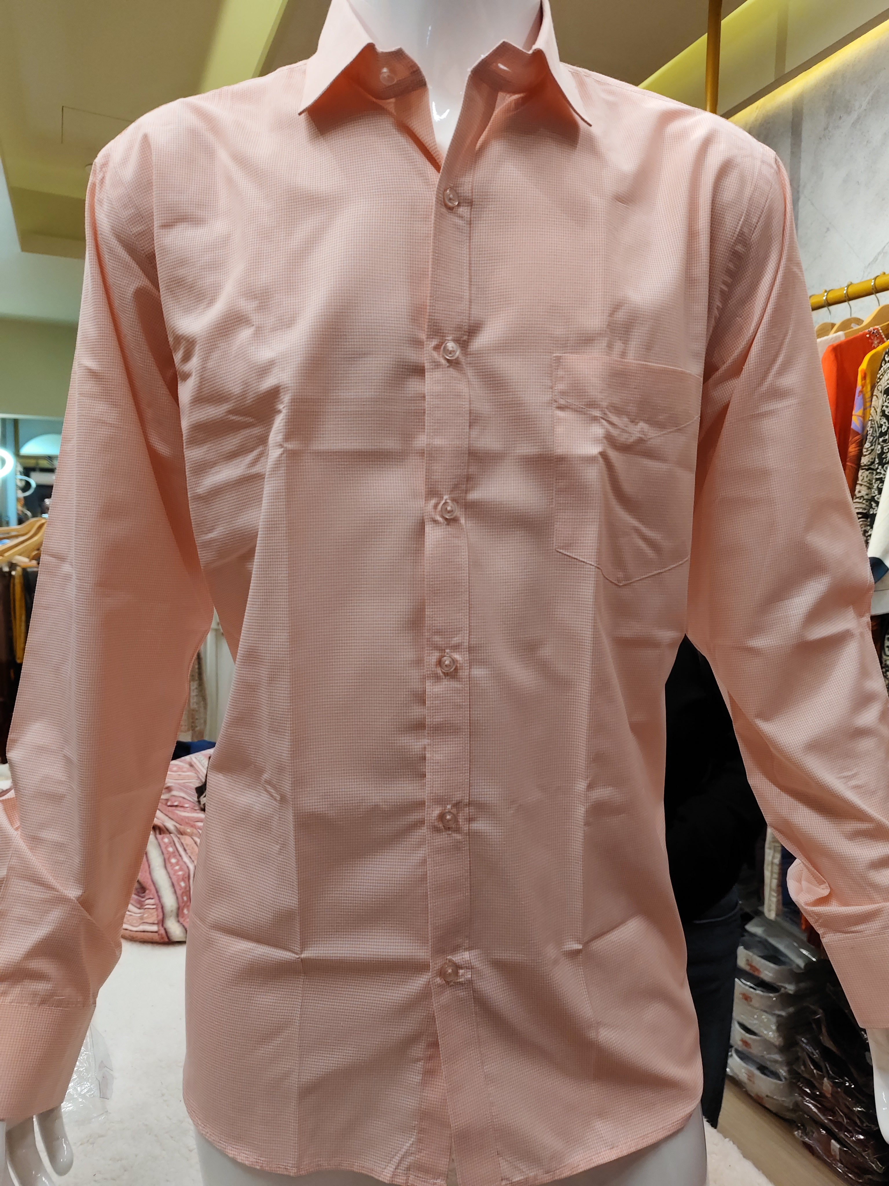 Men's wear linen cotton half sleeve premium quality shirt.