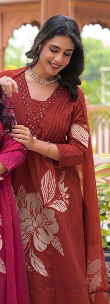 Salwar Set Brown