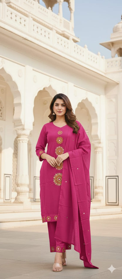 Mirror Work Salwar Set