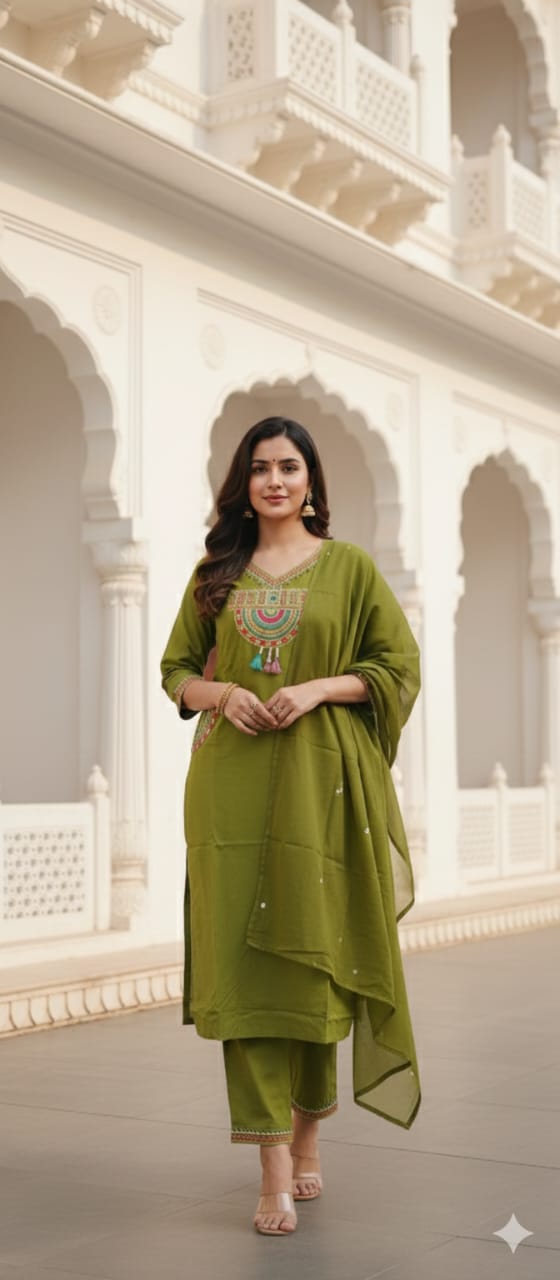 Salwar Set Purple